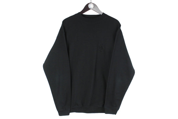 Vintage Levi's Sweatshirt  black 90s crewneck small logo USA brand