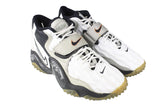 Vintage Nike Air Zoom Jet Mid Sneakers US 9 white basketball retro 90s sport style trainers techno shoes