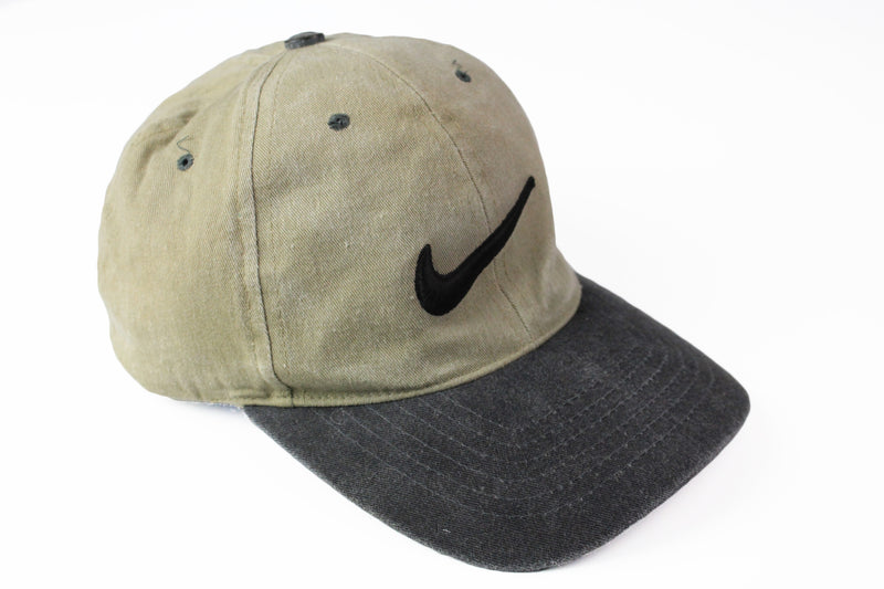 Vintage Nike Cap green big logo swoosh hat