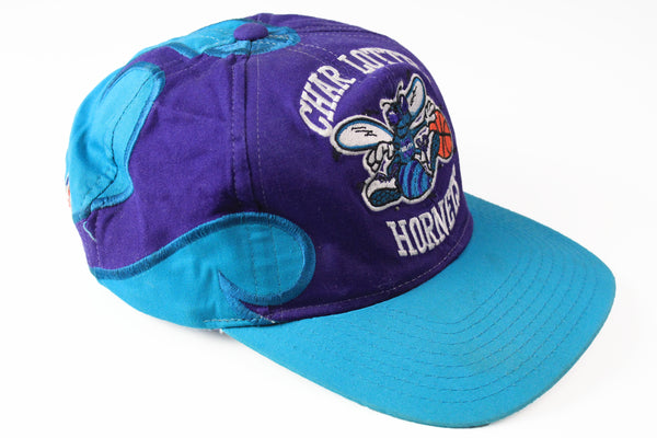 Vintage Charlotte Hornets Starter Cap summer visor sport hat bright collectable