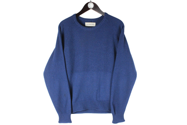 Universal Works Sweater Medium blue streetwear minimalistic authentic casual jumper