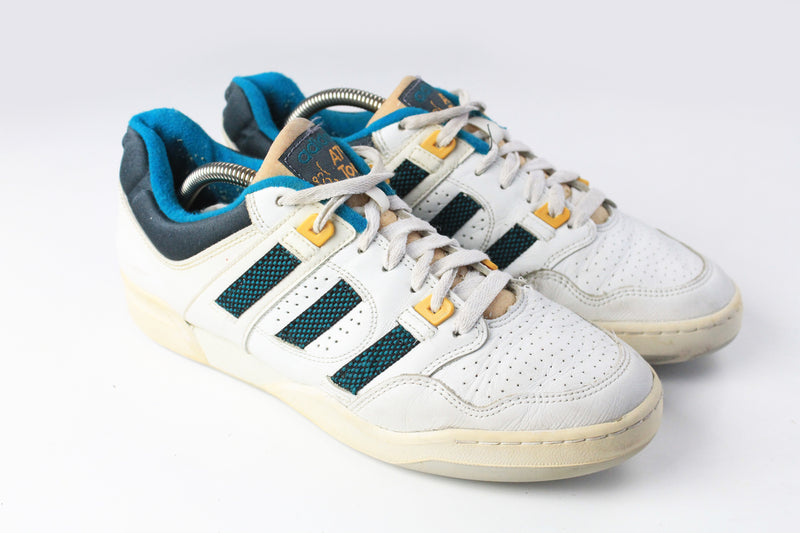 Vintage Adidas ATP Tour Sneakers athletic authentic shoes running trainers city series blue white retro rare 90's sport street style basic classic old school casual