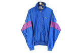 Vintage Lacoste Track Jacket Large size men's bright windbreaker 90's 80's outfit authentic athletic full zip sweat