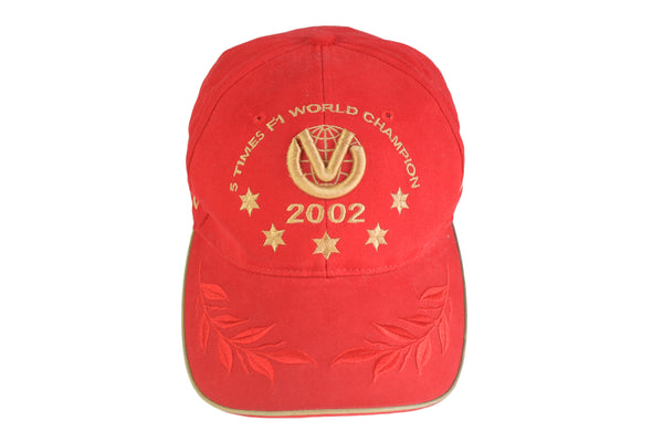 Vintage Ferrari 2002 F1 Champion Cap
