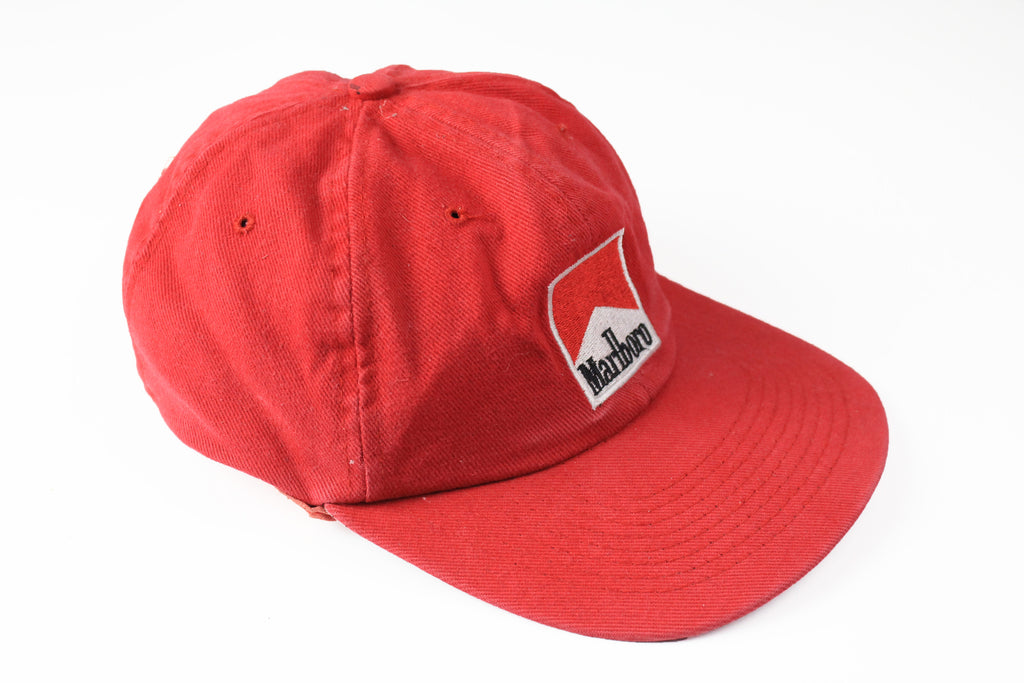 アメリカ製！90's VINTAGE Marlboro CAP キャップ Rare Vintage MARLBORO Hat/cap,marlboro Adventure Team