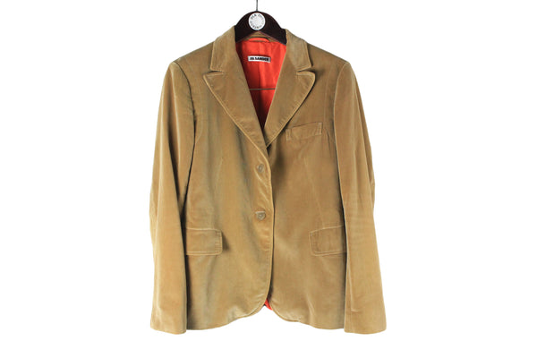 Vintage Jil Sander Blazer Women's 38 brown 90s retro streetwear jacket
