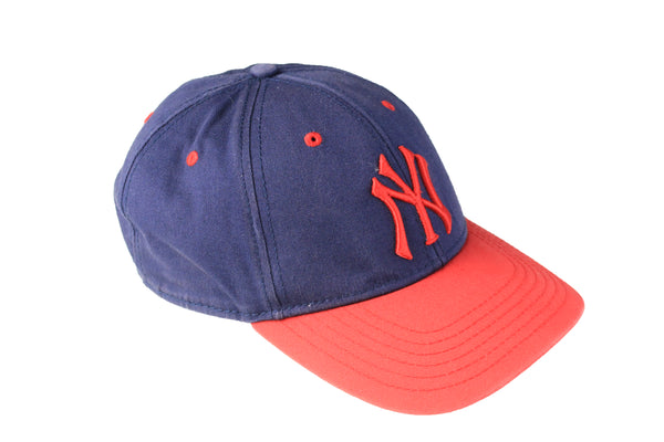 Vintage Yankees New York Cap blue red 90s retro baseball MLB USA hat