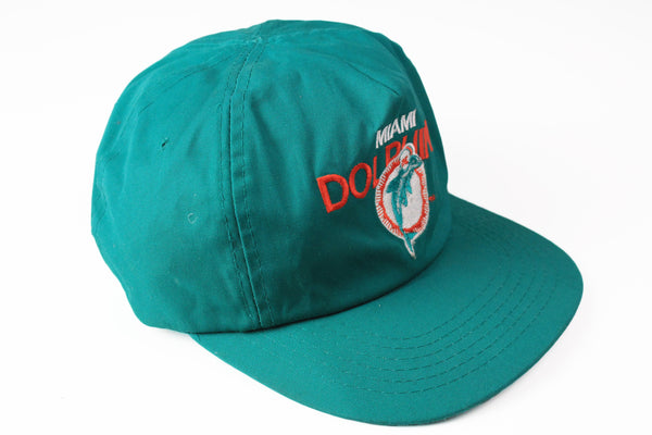 Vintage Miami Dolphins Cap green 90s sport NFL hat