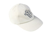 Vintage Fubu Cap gray big logo 90s retro hip hop flexfit flex hat USA