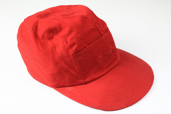 Vintage Kodak Cap 5 pannel red 90s hat