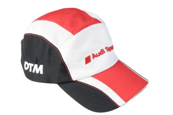 Audi Sport Cap 2014 white red authentic 5 panel sport style hat
