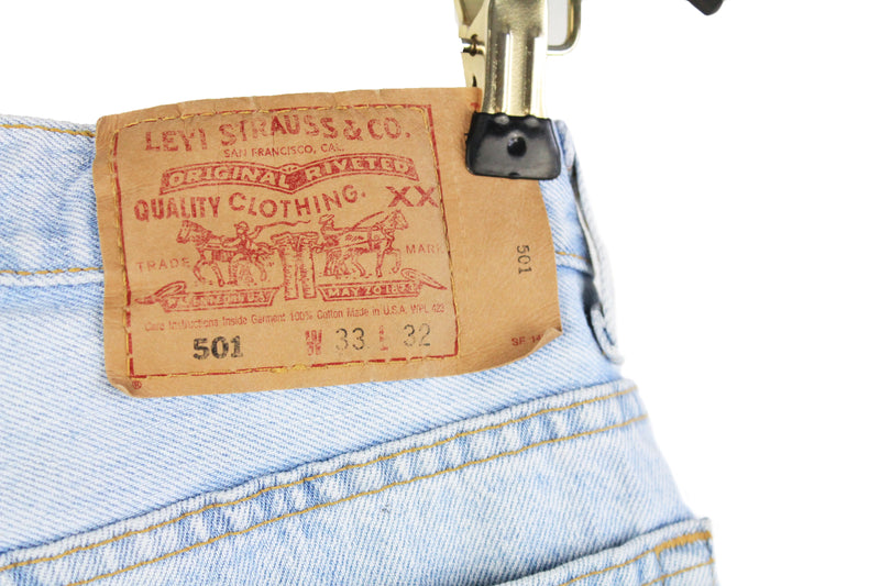 Vintage Levi's 501 Jeans W 33 L 32