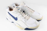 Vintage Nike Court Sneakers US 11 white tennis retro style 90s sport trainers shoes