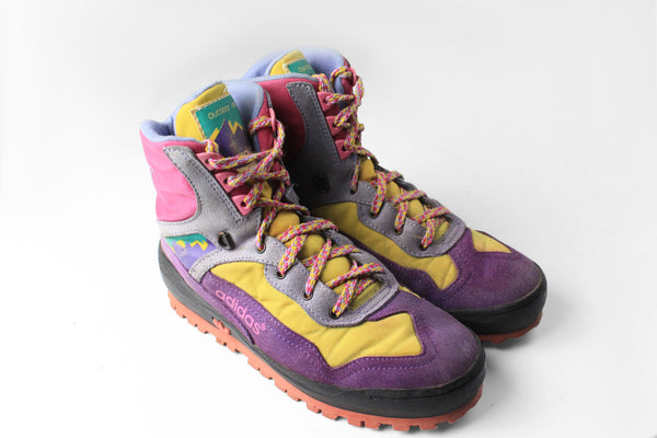 Vintage Adidas boots outdoor Shoes athletic authentic mountain retro rare 90's sport street style basic classic old school multicolor bright Trekking