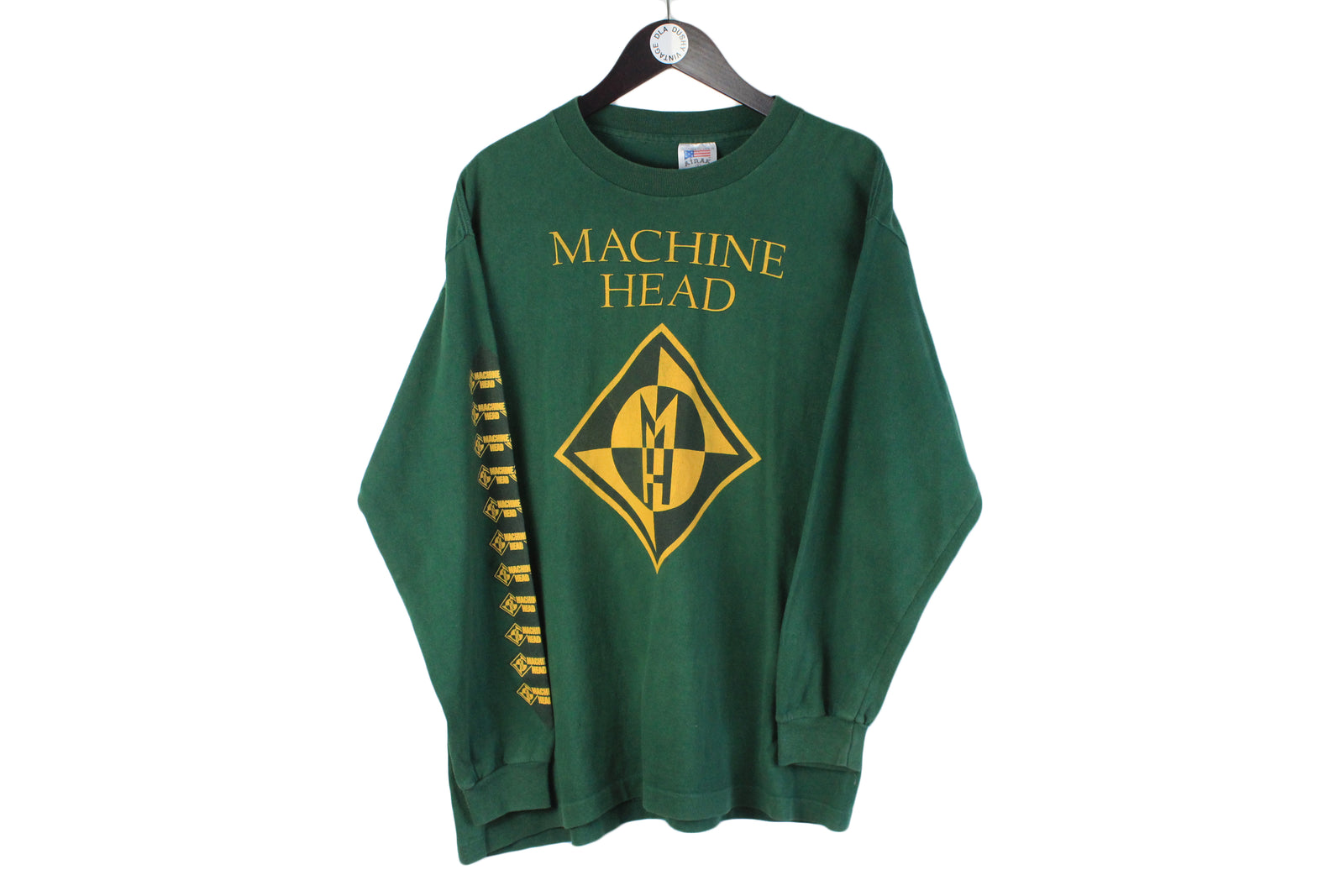 Machine HeadダイアモンドロゴオフィシャルロングスリーブTシャツ Machine HeadダイアモンドロゴオフィシャルロングスリーブTシャツ