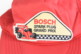 Vintage Bosch Spark Plug Grand Prix Trucker Cap