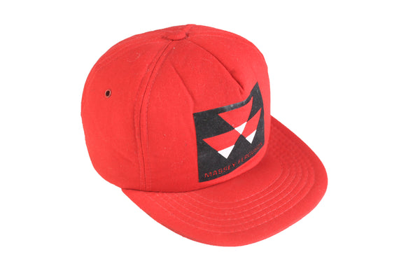 Vintage Massey Ferguson Cap red 90's big logo trucker hat