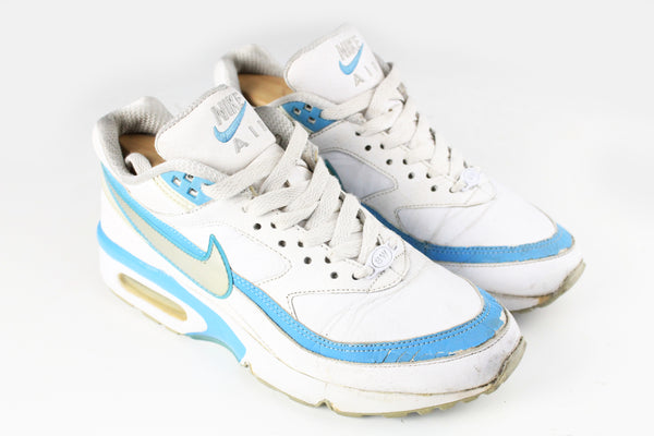 Vintage Nike Air Max BW Sneakers Women's US 7 97 series retro 2008 white blue snow swoosh kick sport trainers shoes