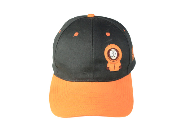 Vintage South Park Kenny Cap black orange 90s retro cartoon hat