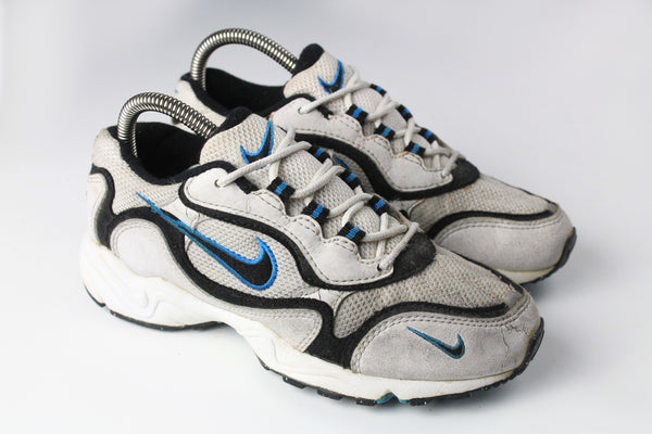 Vintage Adidas Sneakers athletic authentic shoes running trainers gray black retro rare 90's sport street style basic classic old school casual swoosh USA