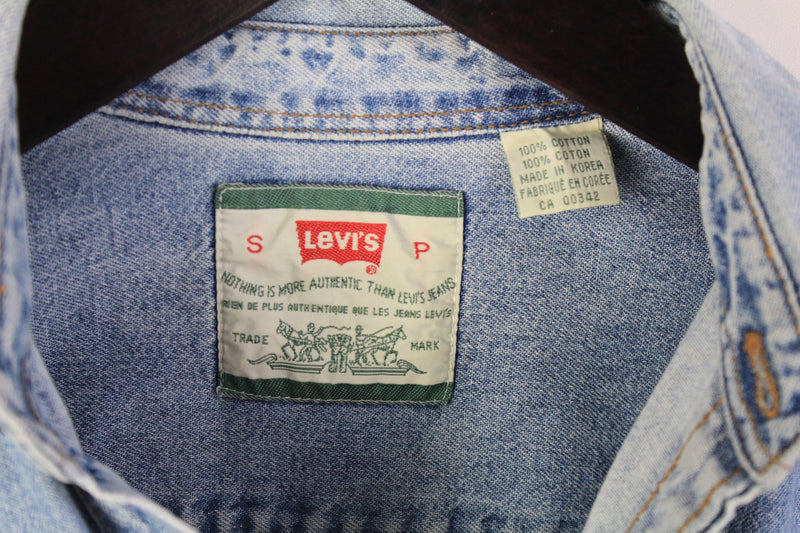 Vintage Levis Denim Shirt Medium
