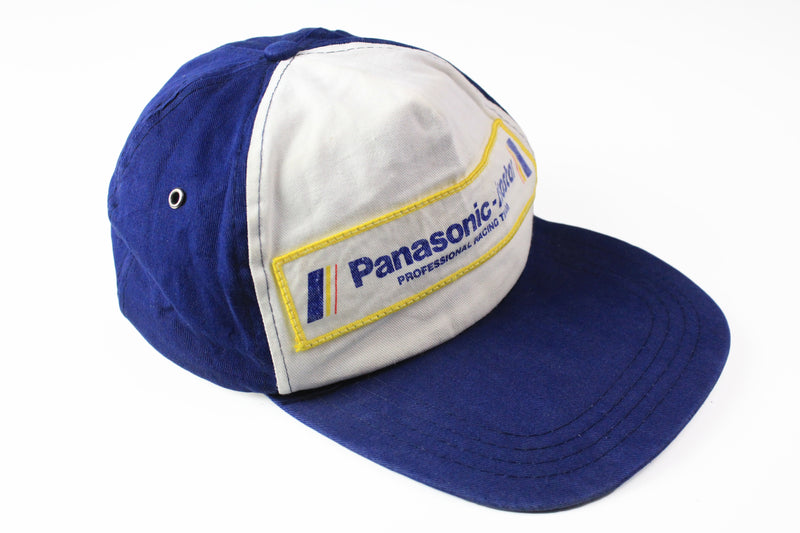 Vintage Panasonic Isostar Cap racing team rare 80s hat