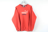 Vintage Puma King Sweatshirt Medium big logo sport jumper