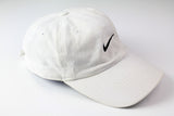 Vintage Nike Cap white baseball hat 90s retro style classic cap