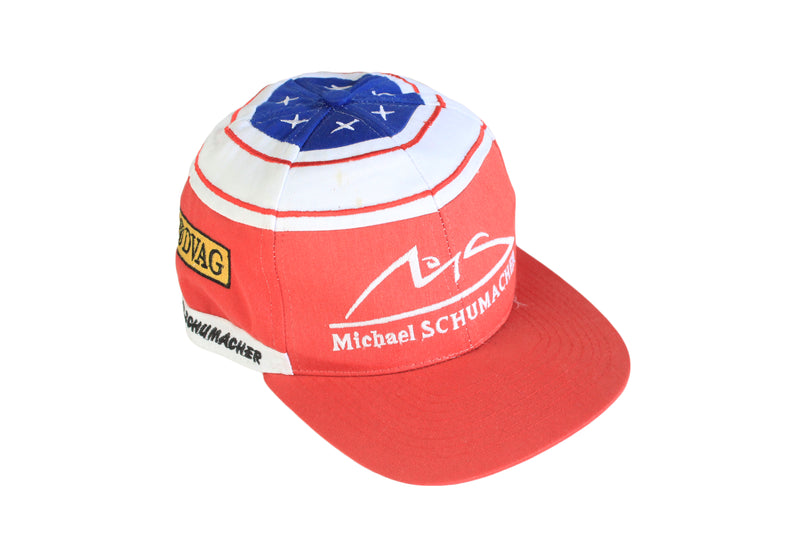 Vintage Michael Schumacher Cap 90's retro style racing Formula 1 F1 hat Dvag 1998