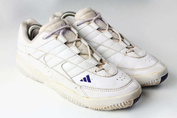 Vintage Adidas Sneakers athletic authentic shoes running trainers city series white retro rare 90's sport street style basic classic old school casual