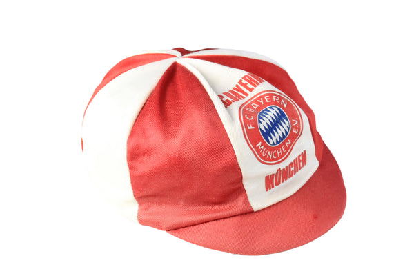Vintage Bayern Munchen Cap Football Munich 80s retro classic sport hat railroad style