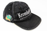 Vintage Krombacher RTL Formula 1 Cap black 90s big logo F1 hat