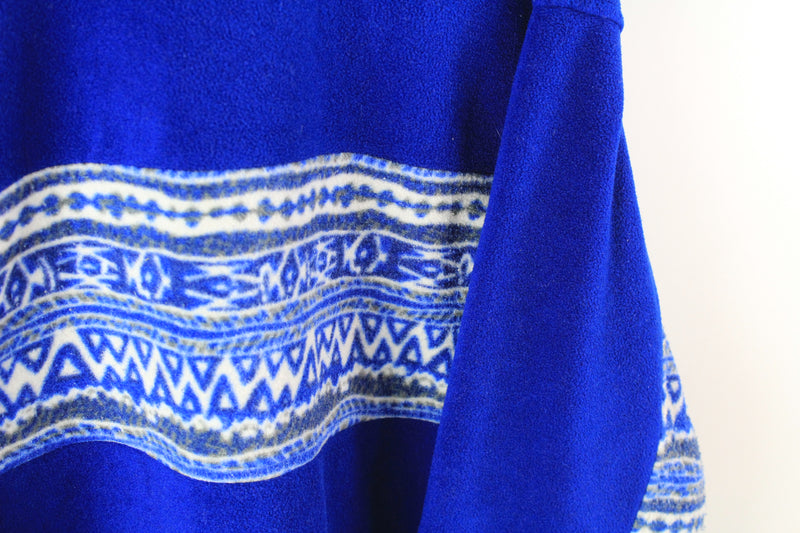 Vintage Salewa Fleece Half Zip Large