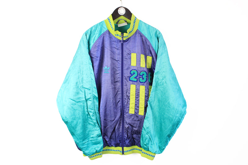 Vintage Adidas 236 Track Jacket XLarge / XXLarge – dla dushy