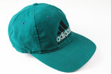 Vintage Adidas Equipment Cap green big logo 90s sport classic Germany style hat