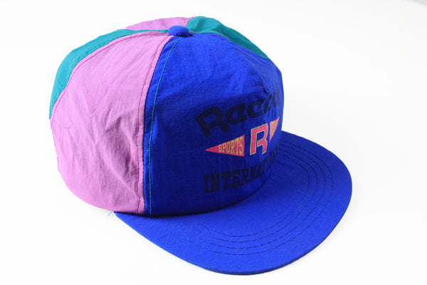 Vintage Reebok International Cap multicolor 90s sport hat