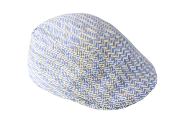 Vintage Kangol Newsboy Cap blue 90s retro sport style hat