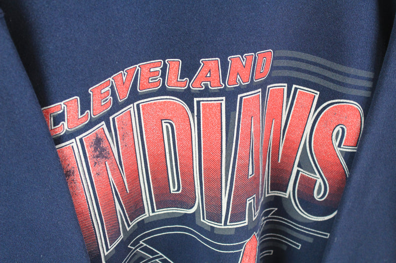 Vintage Indians Cleveland Hanes 1991 Sweatshirt Large