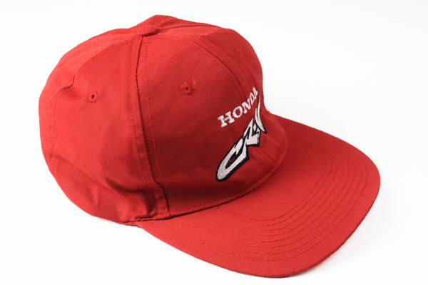 Vintage Honda CR-V Cap red big logo 90s sport hat 