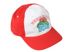 Vintage Pokemon Venusaur Cap Small size multicolor rare retro summer hat sun visor big logo cartoon comics 80's baseball cap