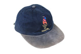 Vintage Atlanta 1996 Cap unisex retro style 90's summer wear sun visor hat navy blue big logo baseball cap