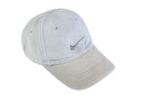 Vintage Nike Cap gray big logo 90s 00s swoosh logo hat