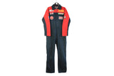 Vintage Probiker Moto Stuff Coveralls Medium black red pirelli moto GP big logo 90s racing suit