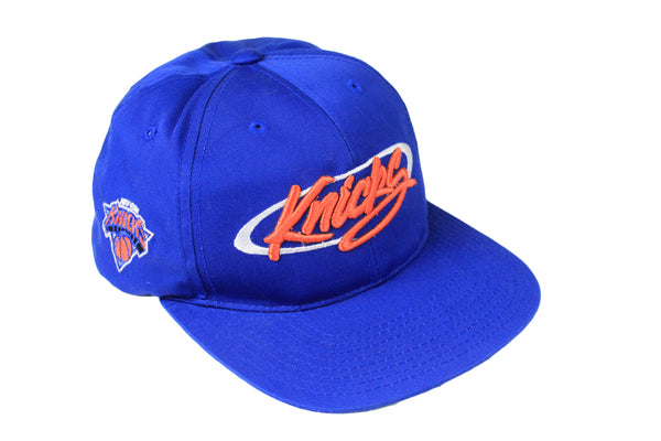 Vintage New York Knicks Cap authentic athletic NBA summer hat blue big logo visor 90's retro style sport headwear baseball cap