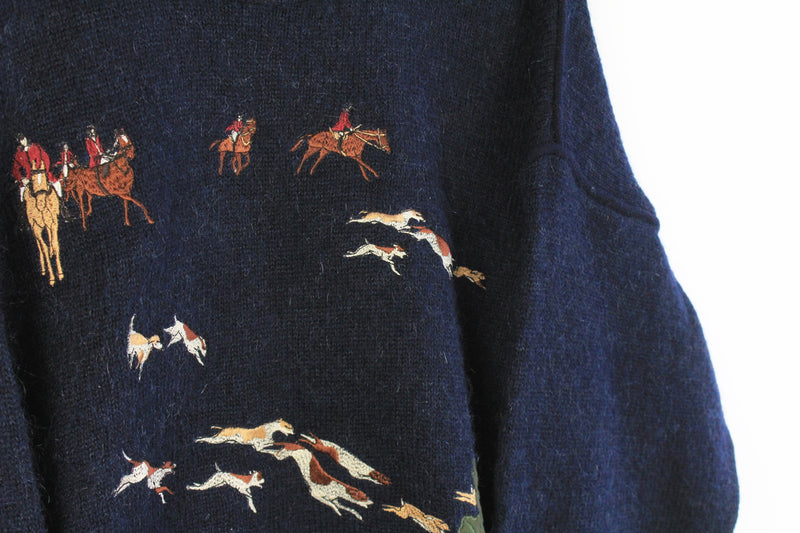 Vintage Golfino "Hunting Season" Sweater XLarge