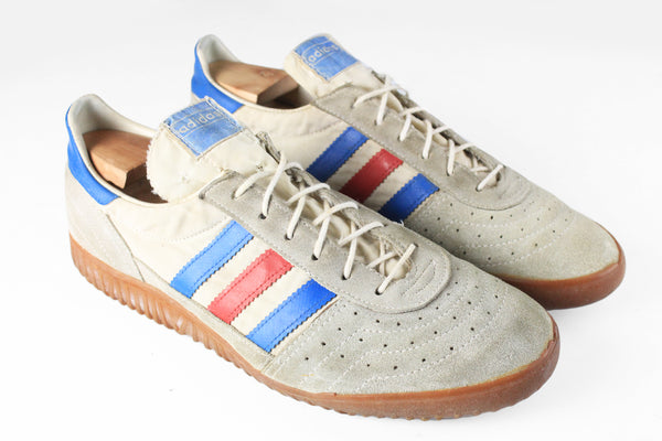 Vintage Adidas Sneakers US 9 indoor 80s retro sport style trainers shoes