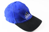 Vintage Adidas Soccer Cap blue big logo 90s sport hat