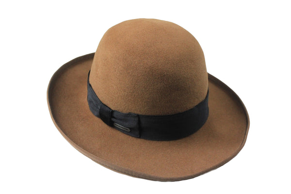 Stetson Hat brown beige visor street style brand classic streetwear authentic headwear claasic basic casual