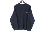Vintage Reebok Sweatshirt Small navy blue crewneck 90s retro jumper