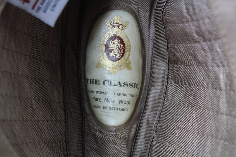 Vintage Harris Tweed Hat